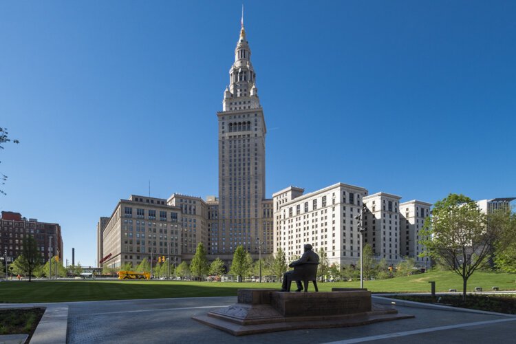 The Terminal Tower in Public Square