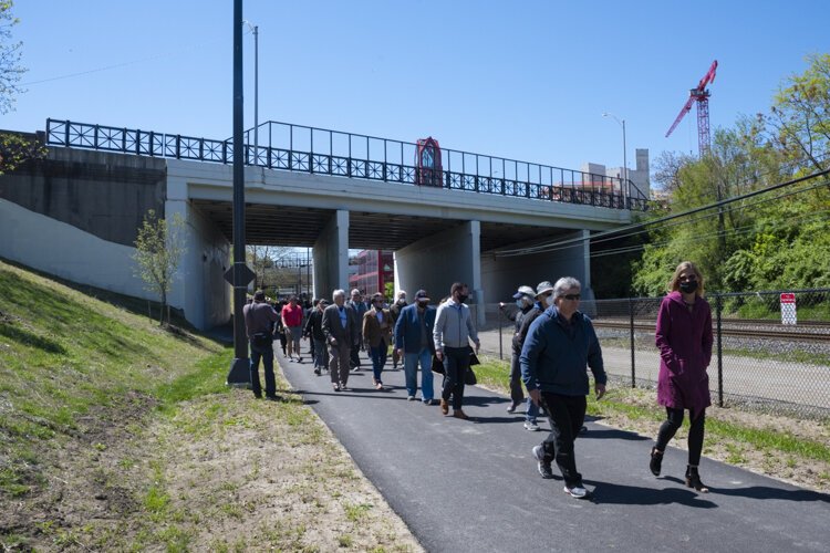 Red Line Greenway Trailhead Opening