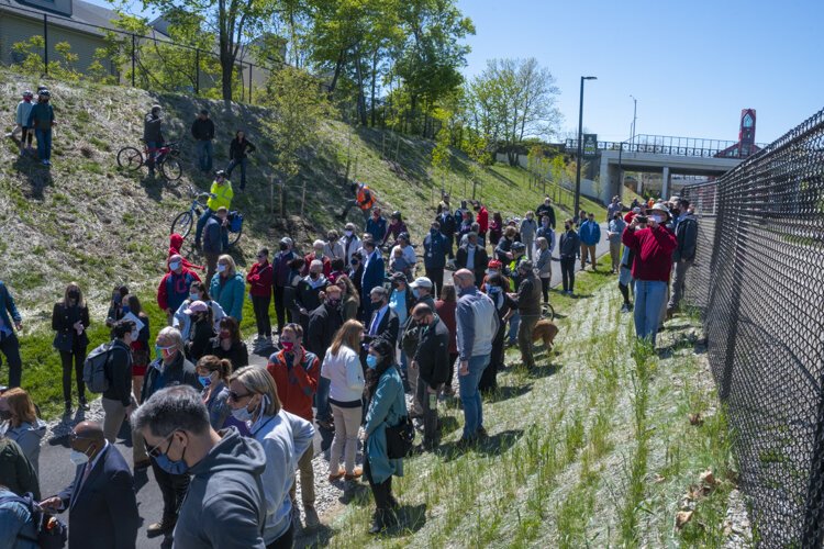 Red Line Greenway Trailhead Opening