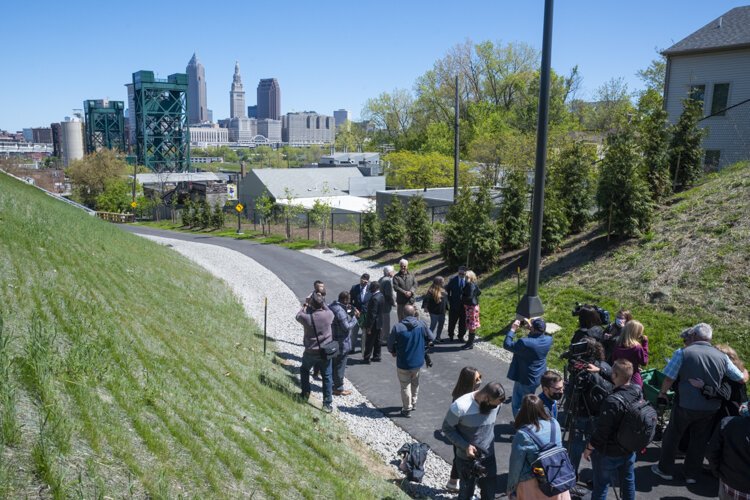 Red Line Greenway Trailhead Opening