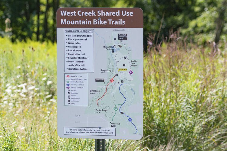 <span class="content-image-text">West Creek Reservation mountain biking</span>