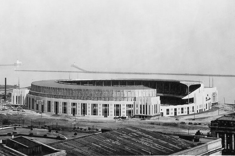 Cleveland Municipal Stadium ca. 1950