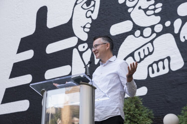 LAND studio executive director Greg Peckham