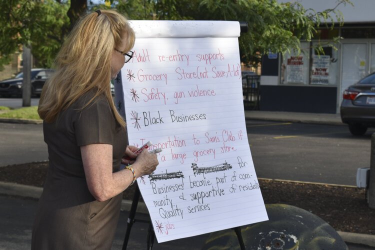 <span class="content-image-text">This is a small sample of some of the needs in the Central neighborhood noted by the community during the event.</span>