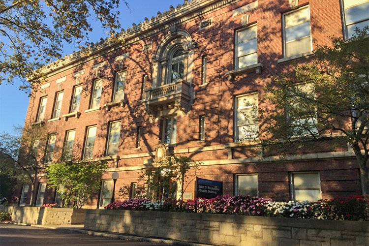 <span class="content-image-text">John D. Rockefeller Case Western Reserve Physics Building</span>
