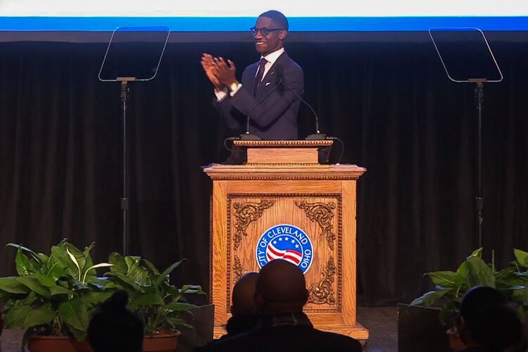 Cleveland Mayor Justin M. Bibb