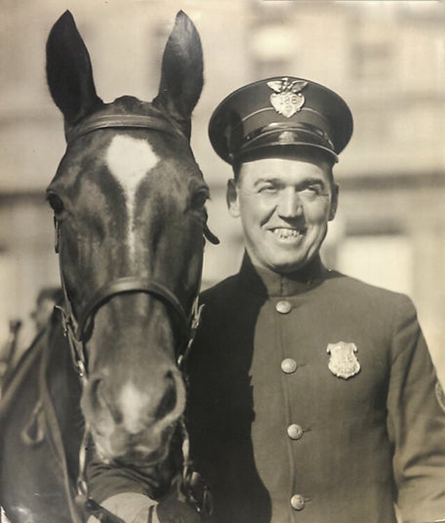 Officer Matt Weisheit in 1922