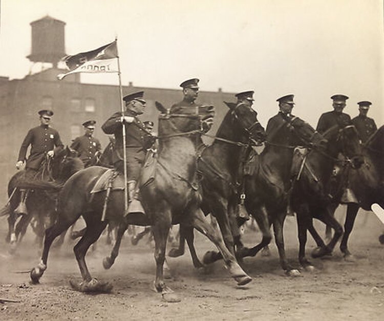Mounted Police in 1922