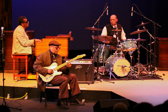 Orrin Evans and Cecile McLorin Salvant at JazzFest 2013