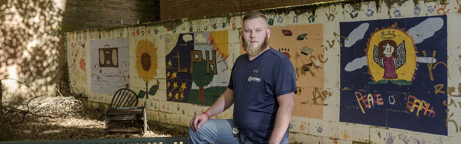 This park at Neave Street is where Jimmy Doherty first did drugs. Now, he is clean and sober thanks to one of Ohio's reentry programs.