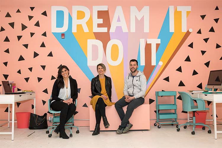 Sammy Friedman, Stephanie Sheldon and Sam Pearson