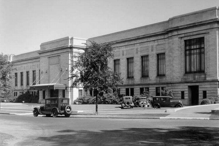 Cleveland Museum of Art north façade circa1930.