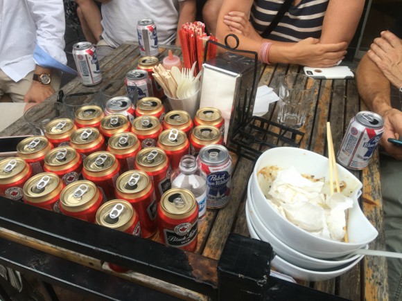 Patrons enjoyed themselves abundantly at Noodlecat on Euclid