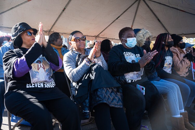 Hundreds of people came together—including family of the 11 murdered victims of Anthony Sowell—to celebrate the opening of the Garden.
