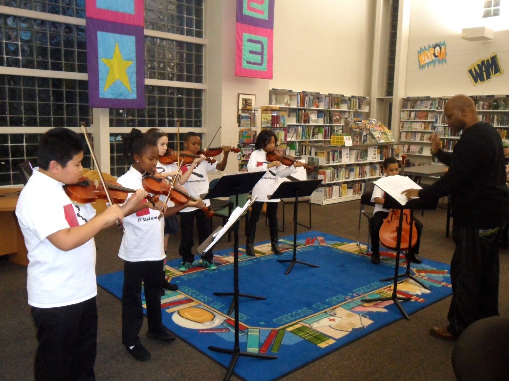 El Sistema program at Rainey Institute