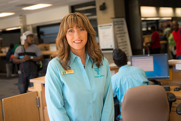 Karen Miller, vice president for access and completion at Cuyahoga Community College