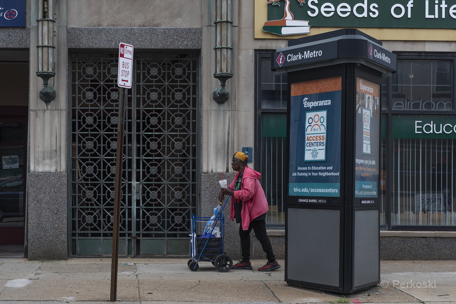 West 25th Street in the Clark - Fulton Neighborhood