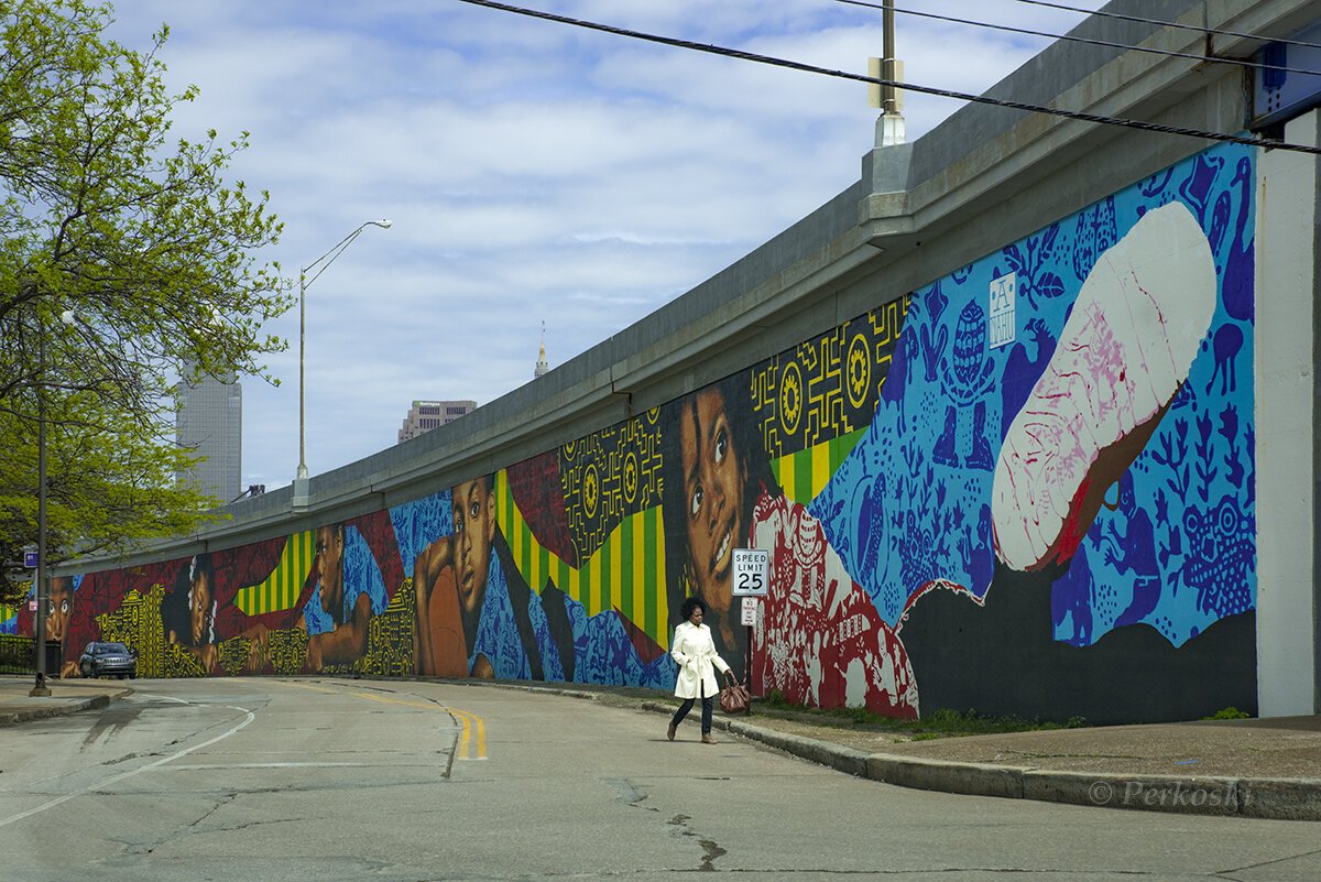 W. 28th & Washington Ave. along the Cleveland Memorial Shoreway