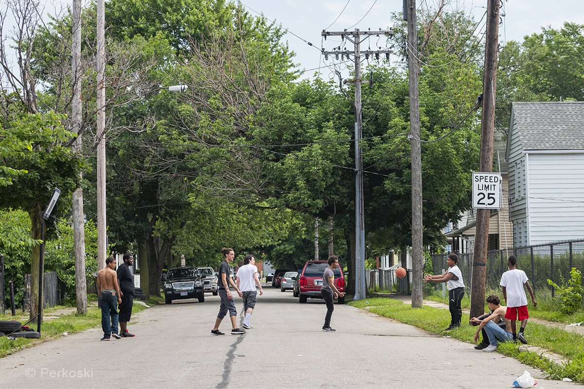 Off of St. Clair in East Cleveland