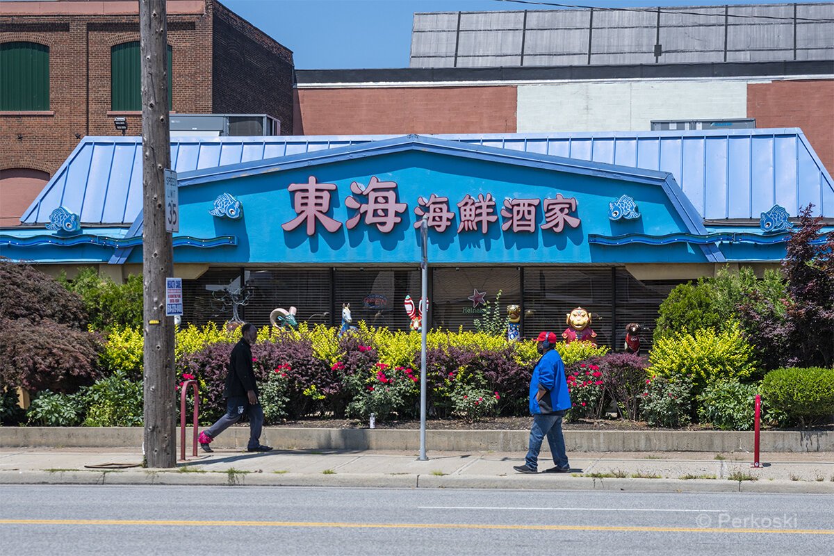 St. Clair Ave and East 40th Street in the Goodrich - Kirtland Park Neighborhood